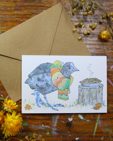 "Cozy Coot" Card