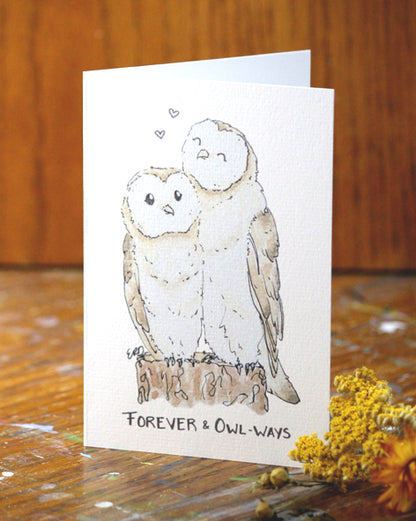 "Forever and Owl-ways" Card