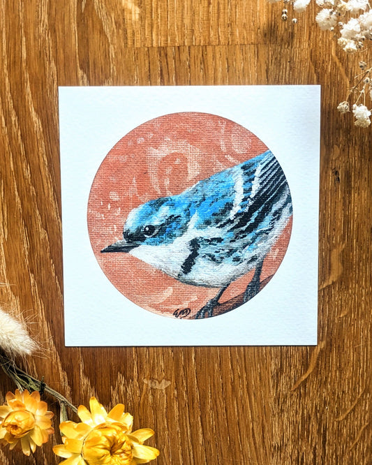 "Cerulean Sweetheart" Kunstdruck