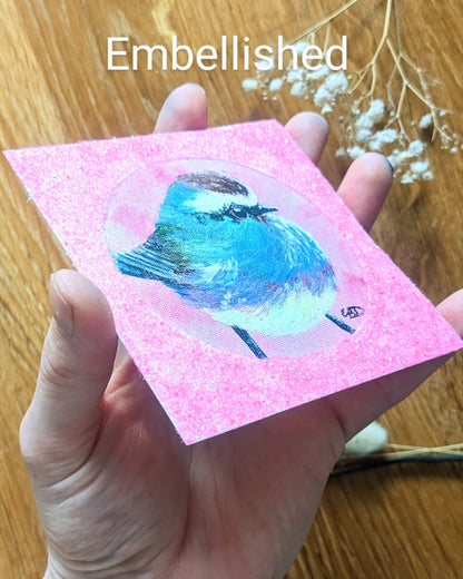"Rainbow Fluff" Art Print