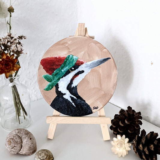 Pileated Punk - 10cm