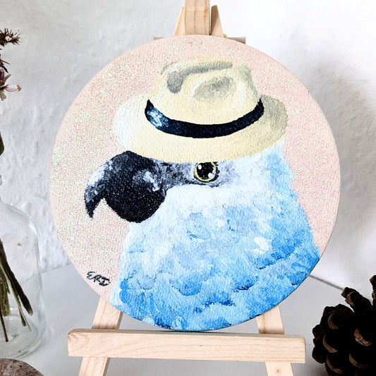 Stylish Spix' Macaw - 10cm