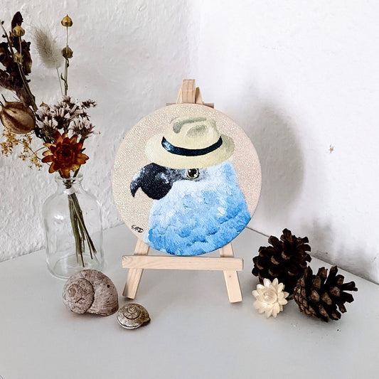 Stylish Spix' Macaw - 10cm