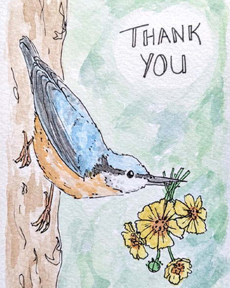 "Thank You" Card