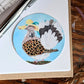 Summer Dove Sticker - 6cm - Matte