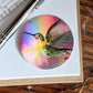 Hummingbird Sticker - 6cm - Holographic