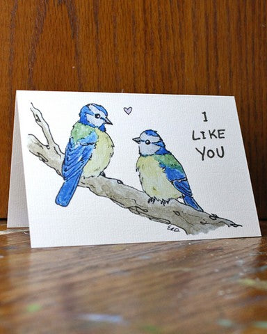 "I Like You" Card