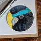Jazzercise Cockatoo Sticker - 6cm - Shiny